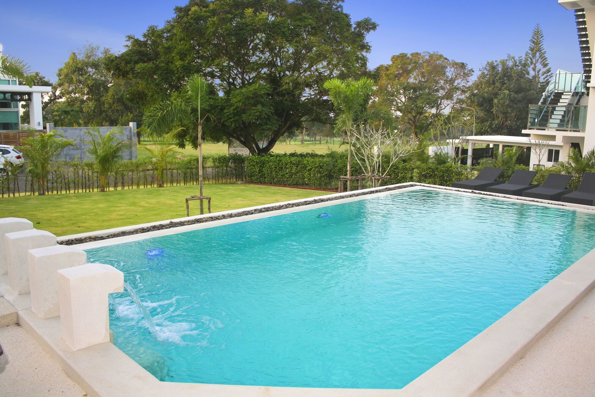 Green View Villas Bang Lamung Exterior foto
