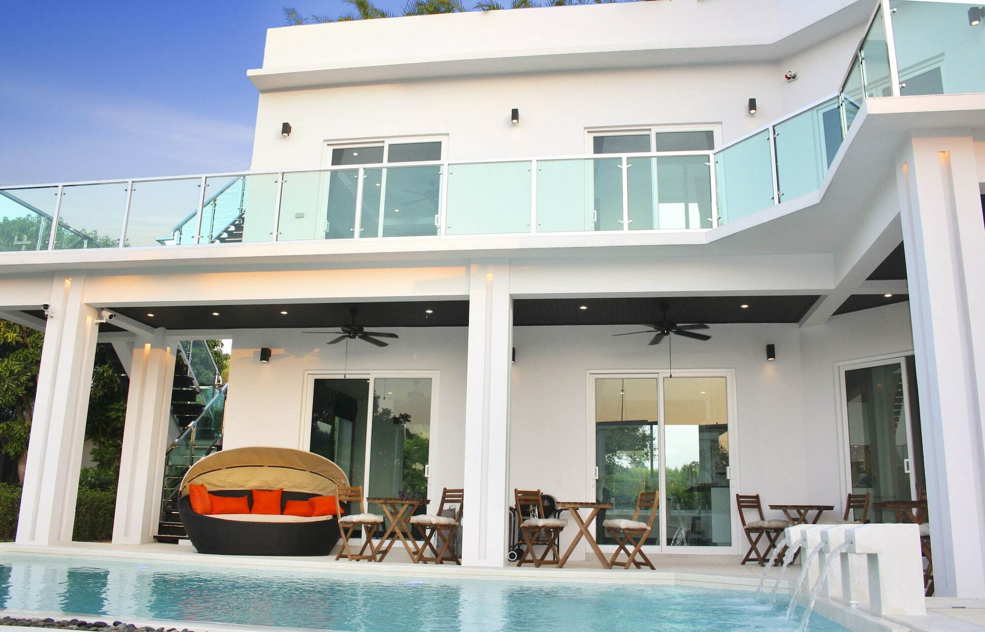 Green View Villas Bang Lamung Exterior foto